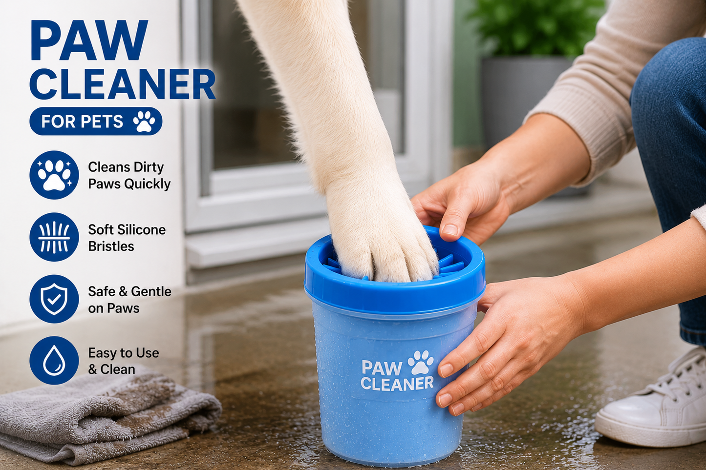 DOG PawClean Pro™ + FREE Dog Care Ebook  |USA Stock 3-7 Day Delivery
